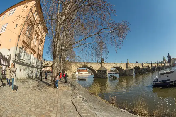 Slightly different view of the Charles Bridge from the...