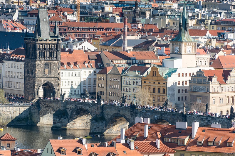 Charles Bridge and the Old Town tower