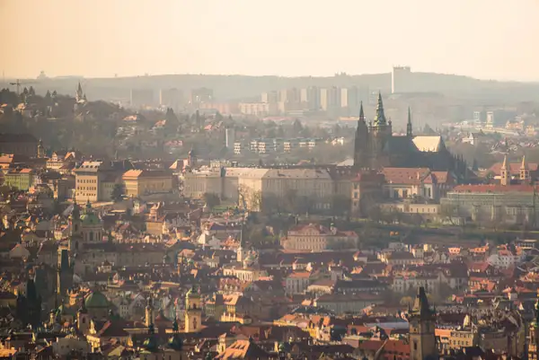 Further to the west is the Prague Castle complex and St....