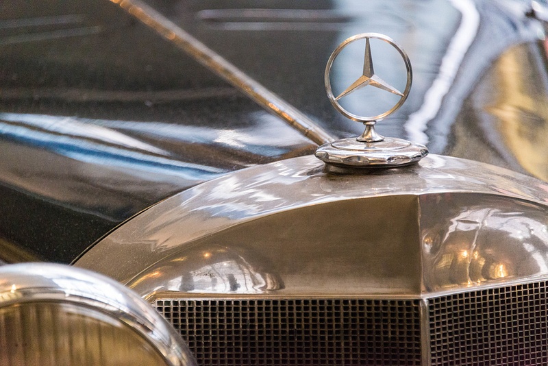 Mercedes Benz 540 K from 1939 used by SS-Obergruppenfuhrer Karl Hermann.