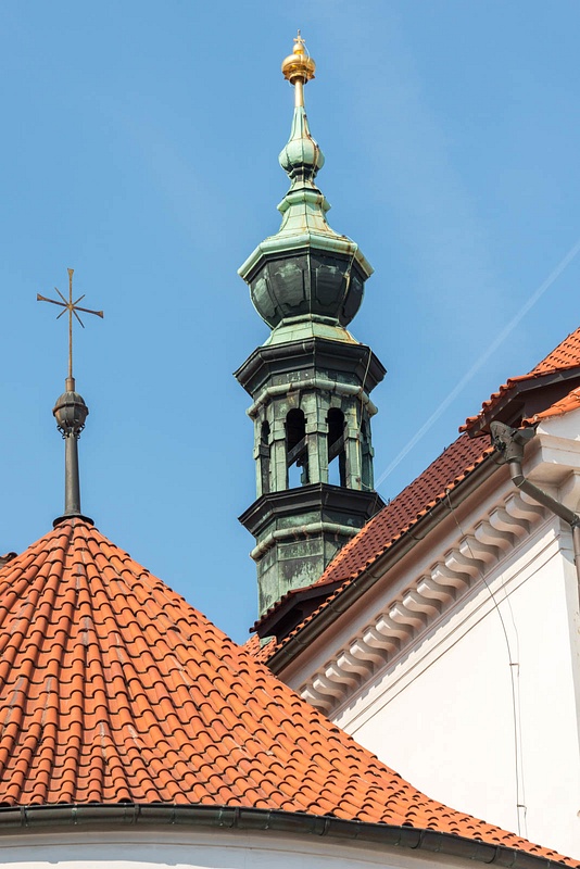 Red tile and steeples, classic Praha!