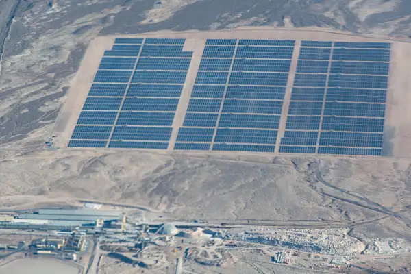 Spectrum Solar Facility to the east of Las Vegas, and a...