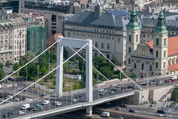 Elizabeth Bridge and Budapest-Belvárosi...