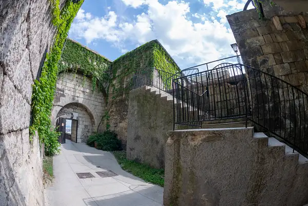 Other ways up into the Citadella, not open to the...