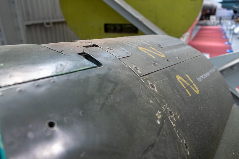Details of the rear of cockpit section what I believe to be a MiG-23