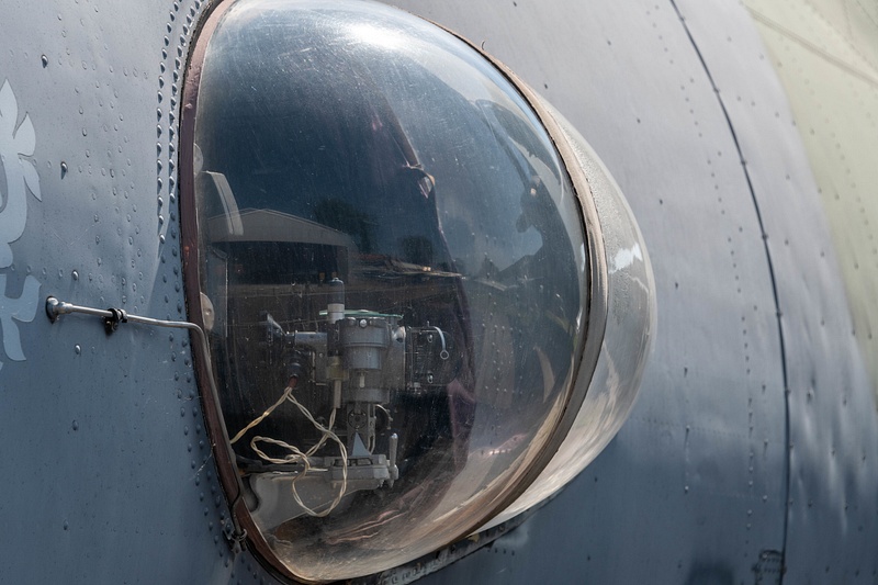 Observation bubble of Antonov An-26 Curl, tactical transport.