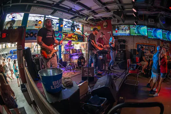 Live music at the Tin Roof. Pretty good tunes! by Willis...