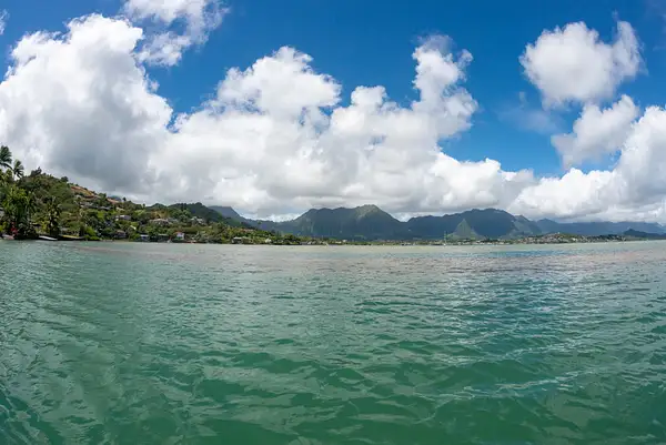 The superwide view to the west of Kaneohe by Willis Chung