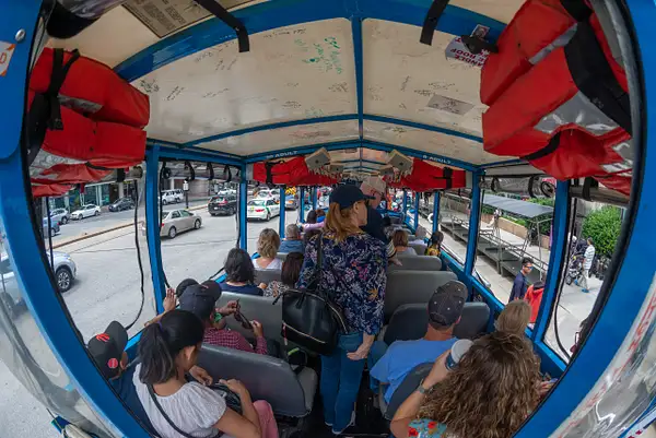 FInding our seats aboard the DUKW. by Willis Chung