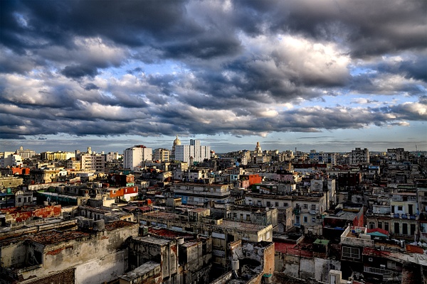 Cuban Afternoon Clouds - Cuba - Mickey Strand Photography