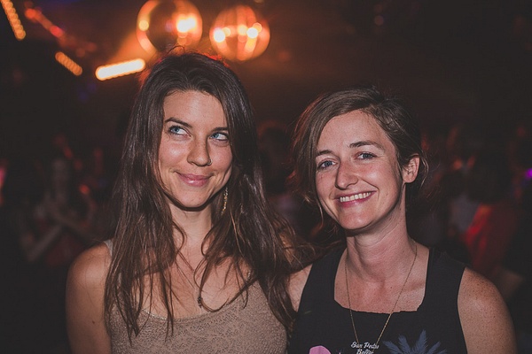 Two Women at a Club in DC - Connor McLaren Photography 