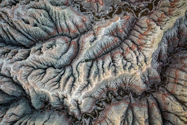 Eroded-badlands-23,-Buffalo-Gap-National-Grassland,-South-Dakota
