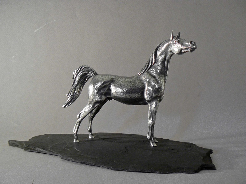 Silver Arab Horse
