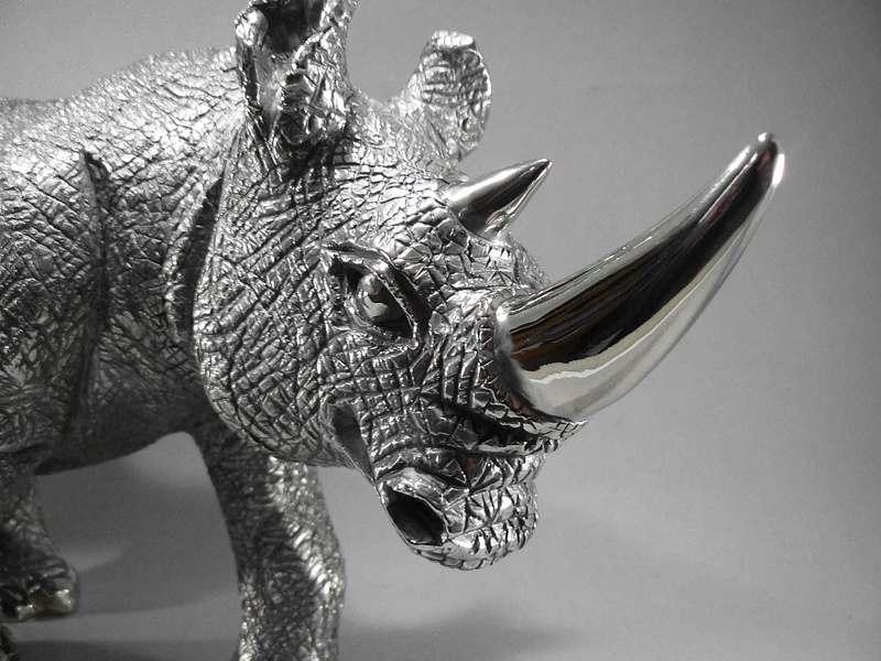 Silver Rhino - Detail