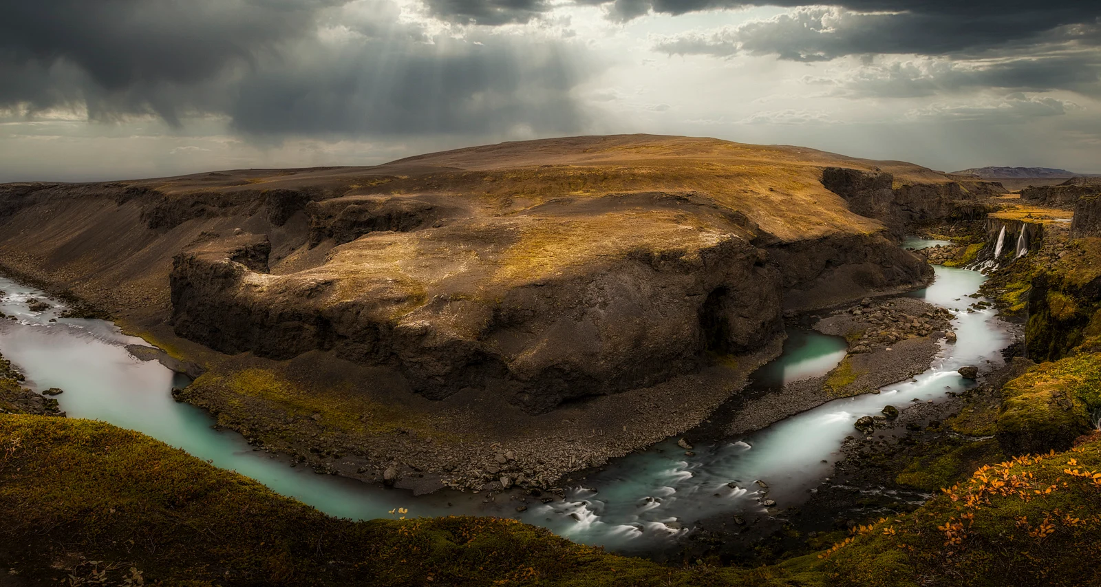 Sigöldugljúfur Canyon - Valley of Tears  Pano V2 LHZ3508