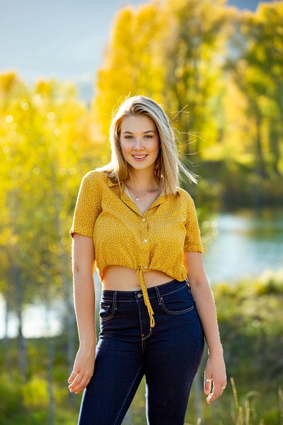 girl in yellow shirt - Flo McCall Photography 