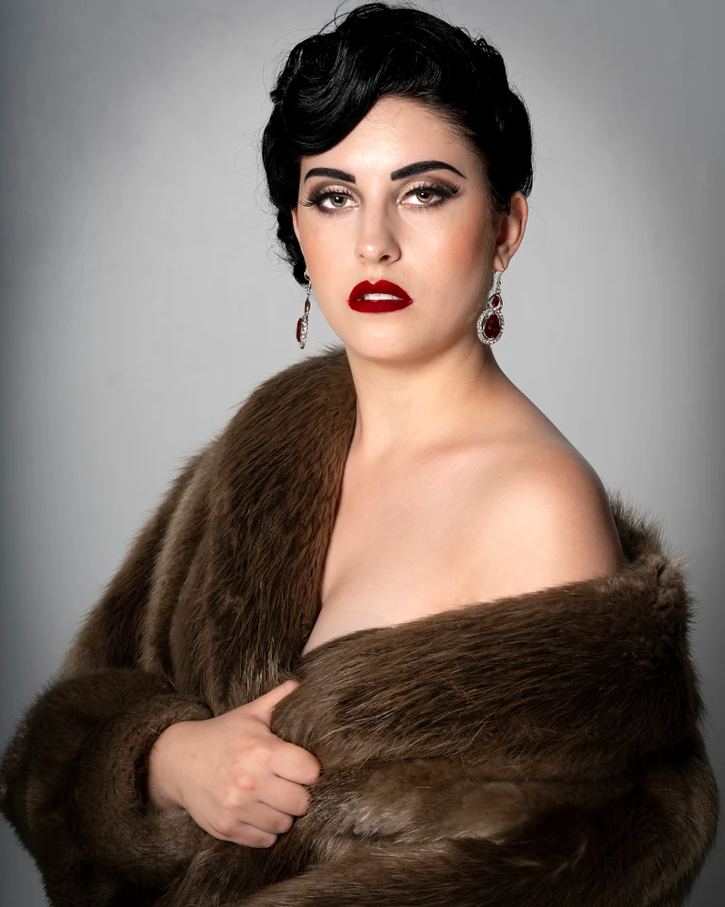 Timeless Glamour of a Vintage Beauty