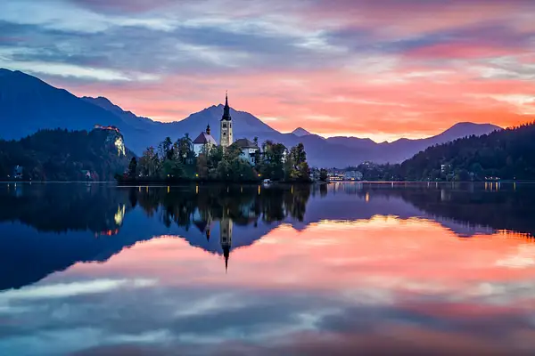Lake Bled, Slovenia by Nat Coalson