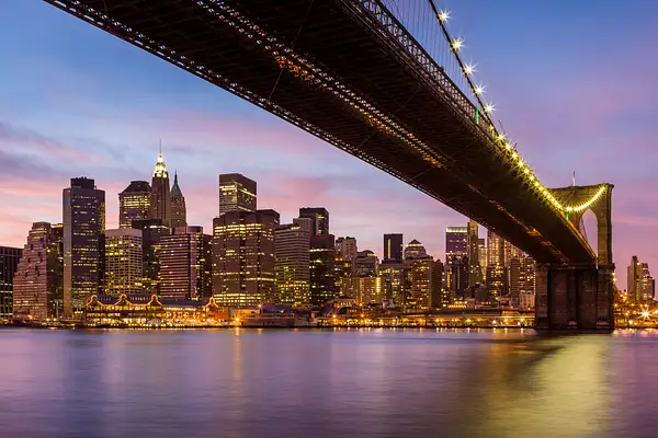 Brooklyn Bridge NYC by Nat Coalson