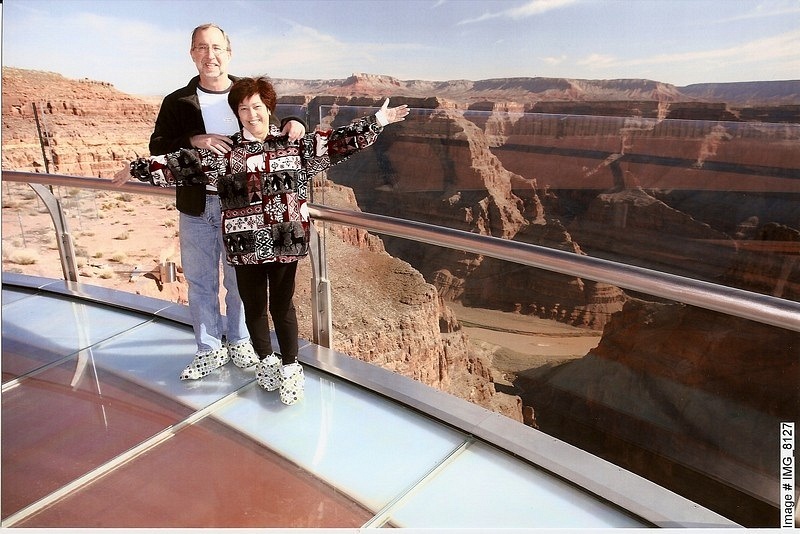 Grand Canyon tour - Skywalk at Eagle Ridge - View from the Skywalk.