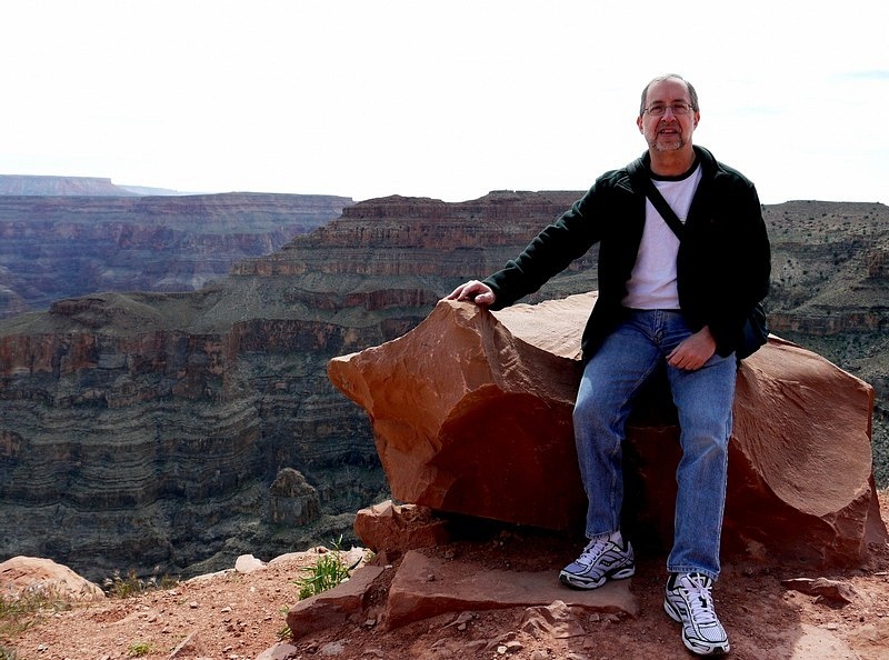 Grand Canyon tour - Guano Point overlook.