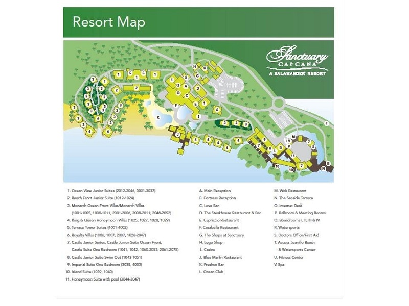 Sanctuary_Cap_Cana_Resort_Map