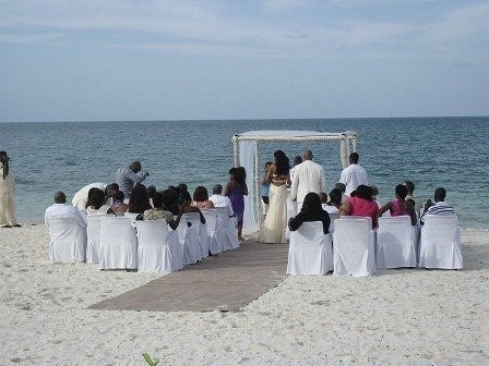 Beachfront Wedding