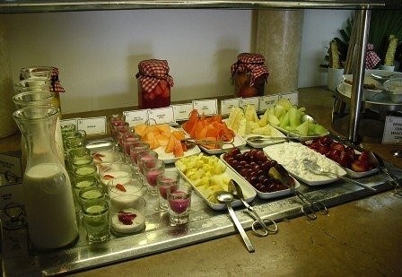 A small selection from the breakfast buffet