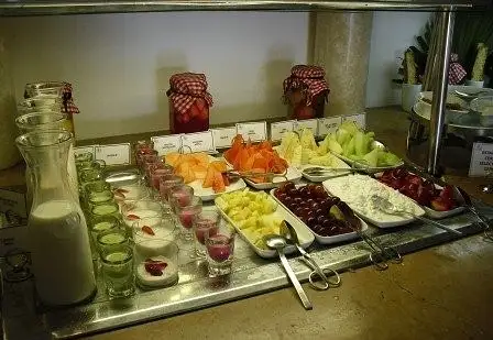 A small selection from the breakfast buffet by...