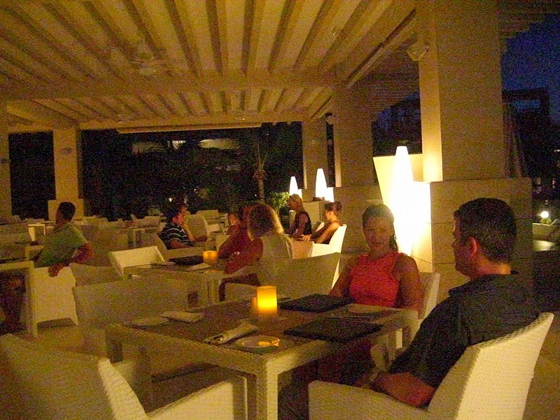 Evening Dining at Isla Grill