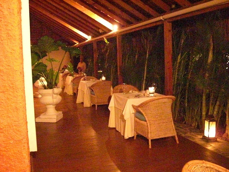 Amaya Terrace at Dinner