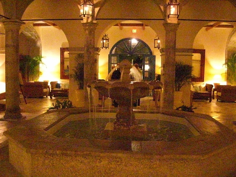 Main Building Fountain Feature