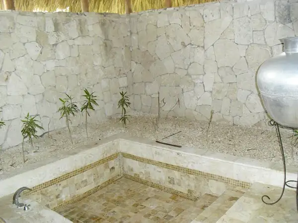 King and Queen Honeymoon Villa - Open Air Bathroom by...
