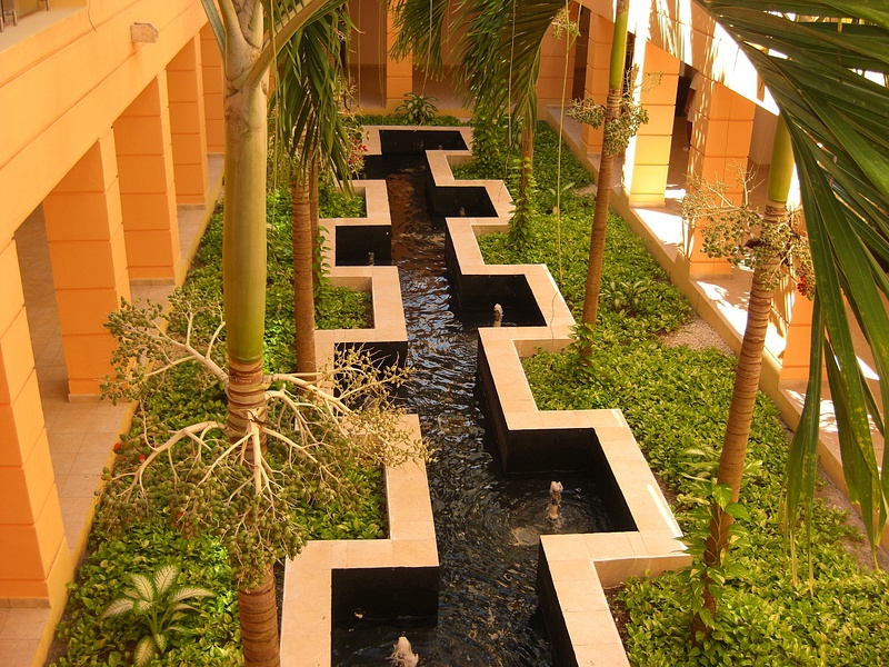Inter Building Water Features