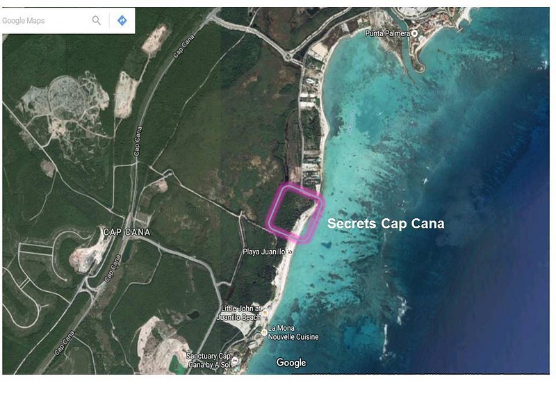 Location of Secrets Cap Cana