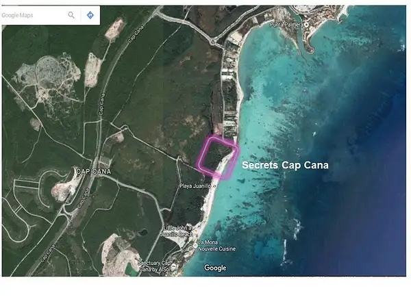 Location of Secrets Cap Cana by flipflopman