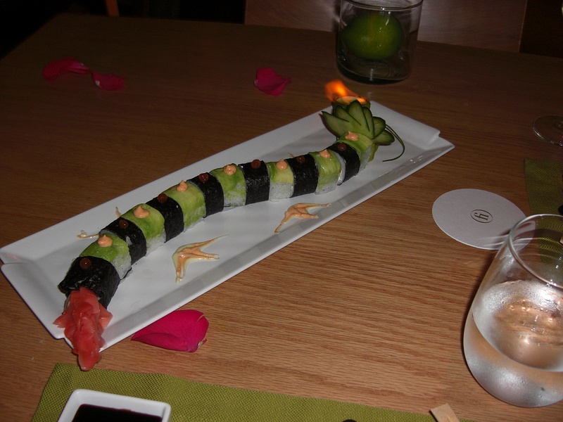 Flaming Sushi