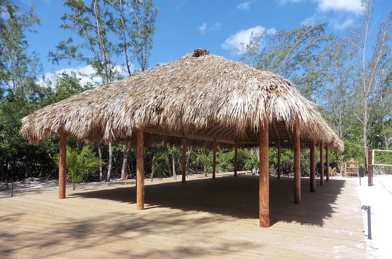 New Palapa for themed buffet evenings