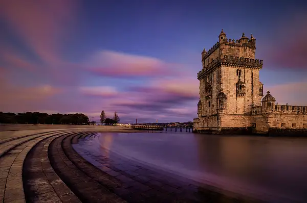 LIsbon-Belem-Tower-Portugal-sunset-long-exposure by...