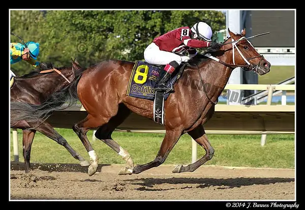 Rosie Napravnik aboard Untapable in Cotillion Stakes by...