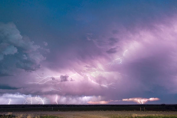 Lightning Storm in Texas 2024