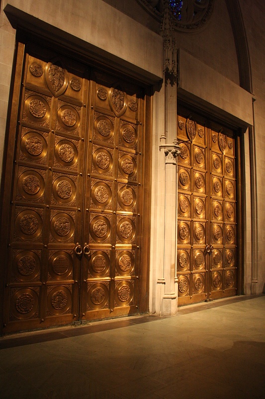Brass Doors-Catherdral of St John the Divine