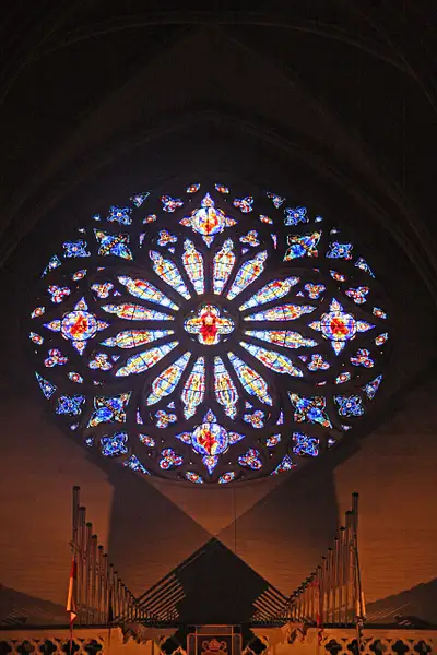 Rose Window-Catherdral of St John the Divine by...
