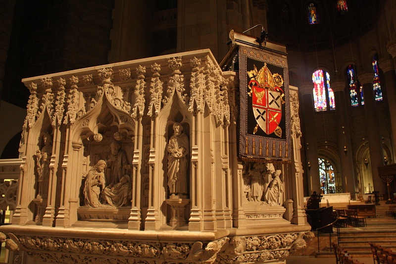 Pulpit--Catherdral of St John the Divine