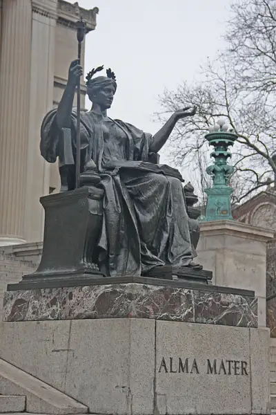 Alma Mater Statue-Columbia University by ThomasCarroll235