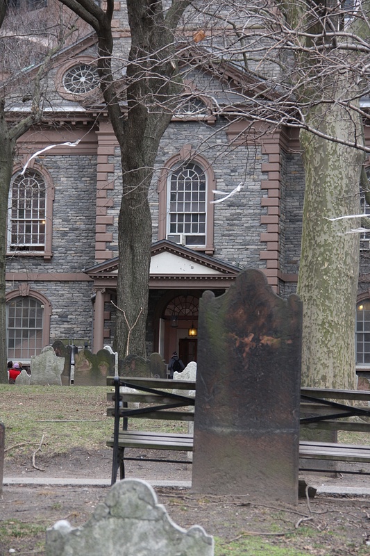 St Paul's Churchyard, lower Manhattan