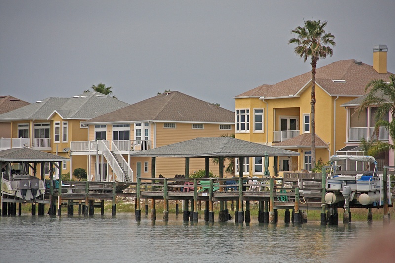 Lovely homes on the Intracoastal