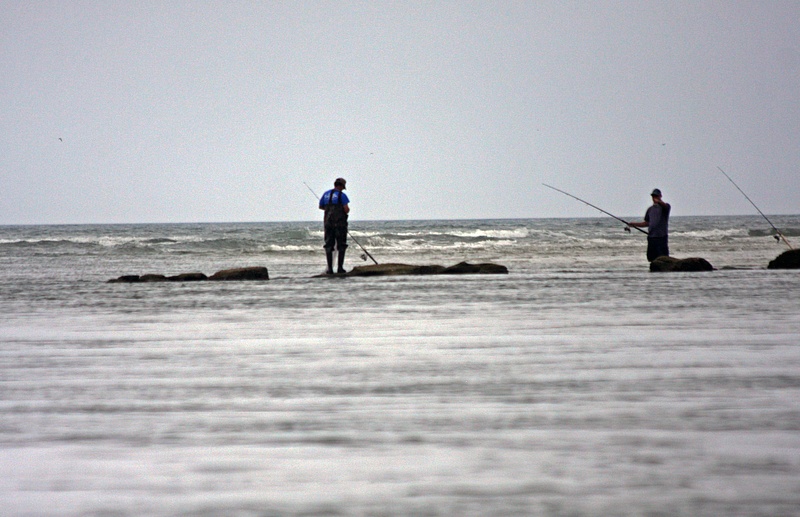 Fishin' on  Matanzas Inlet