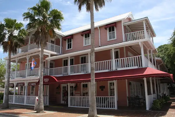 The old Riverview Hotel, New Smyrna Beach by...