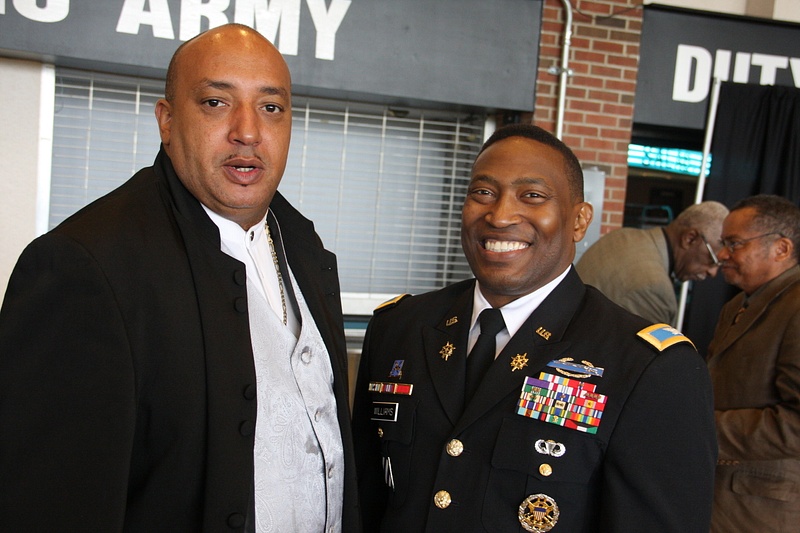 Mr TG Cunningham and COL Williams